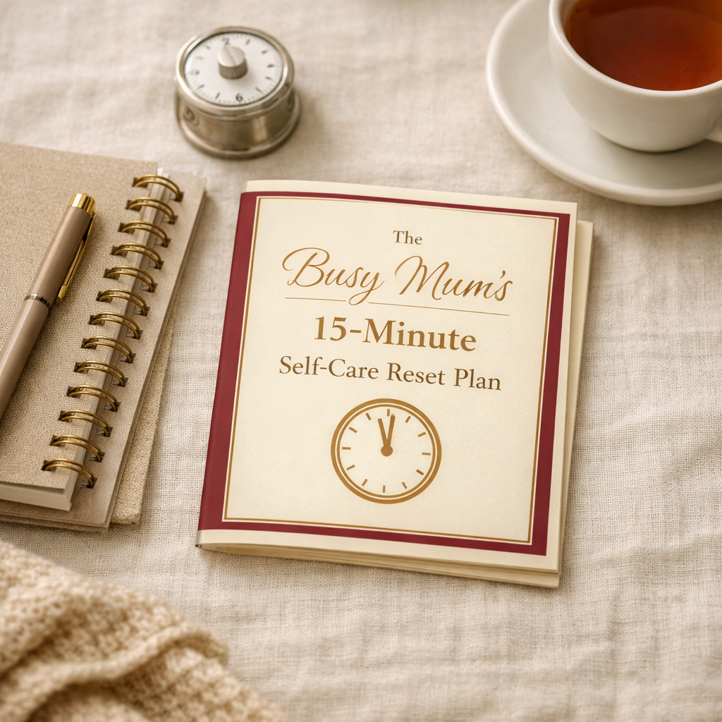 15-Minute Self-Care Reset Plan mockup