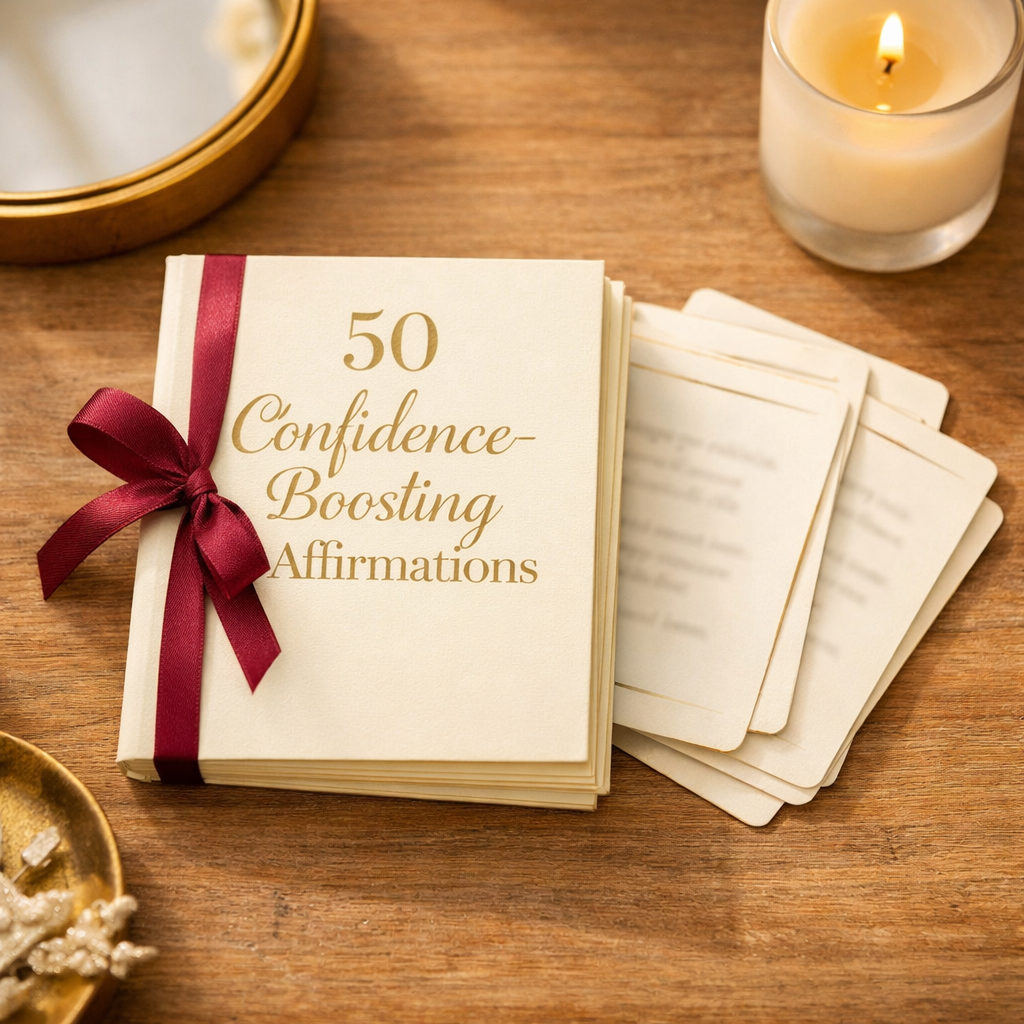 50 Confidence-Boosting Affirmations mockup