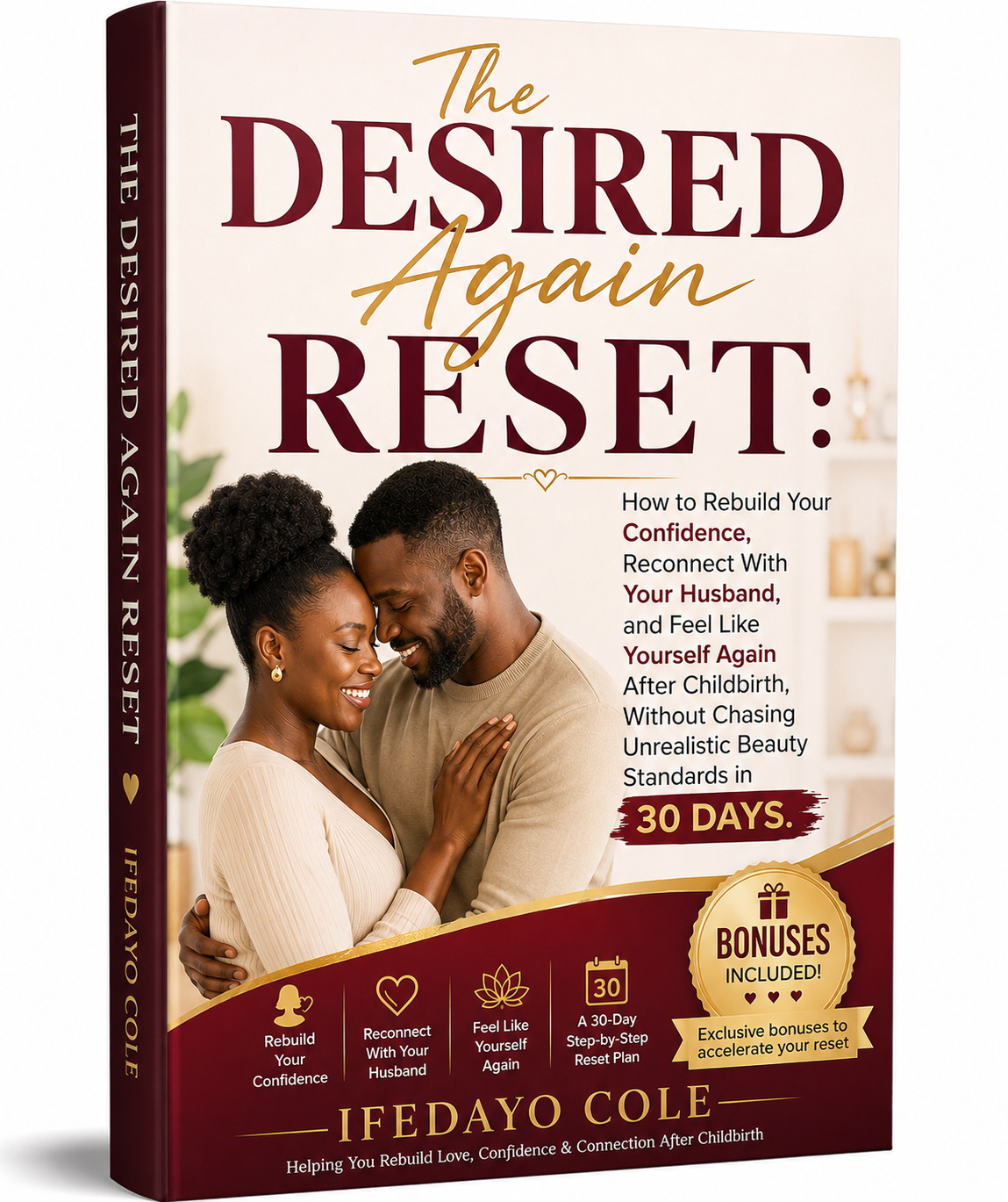 The Desired Again Reset — book cover by Ifedayo Cole